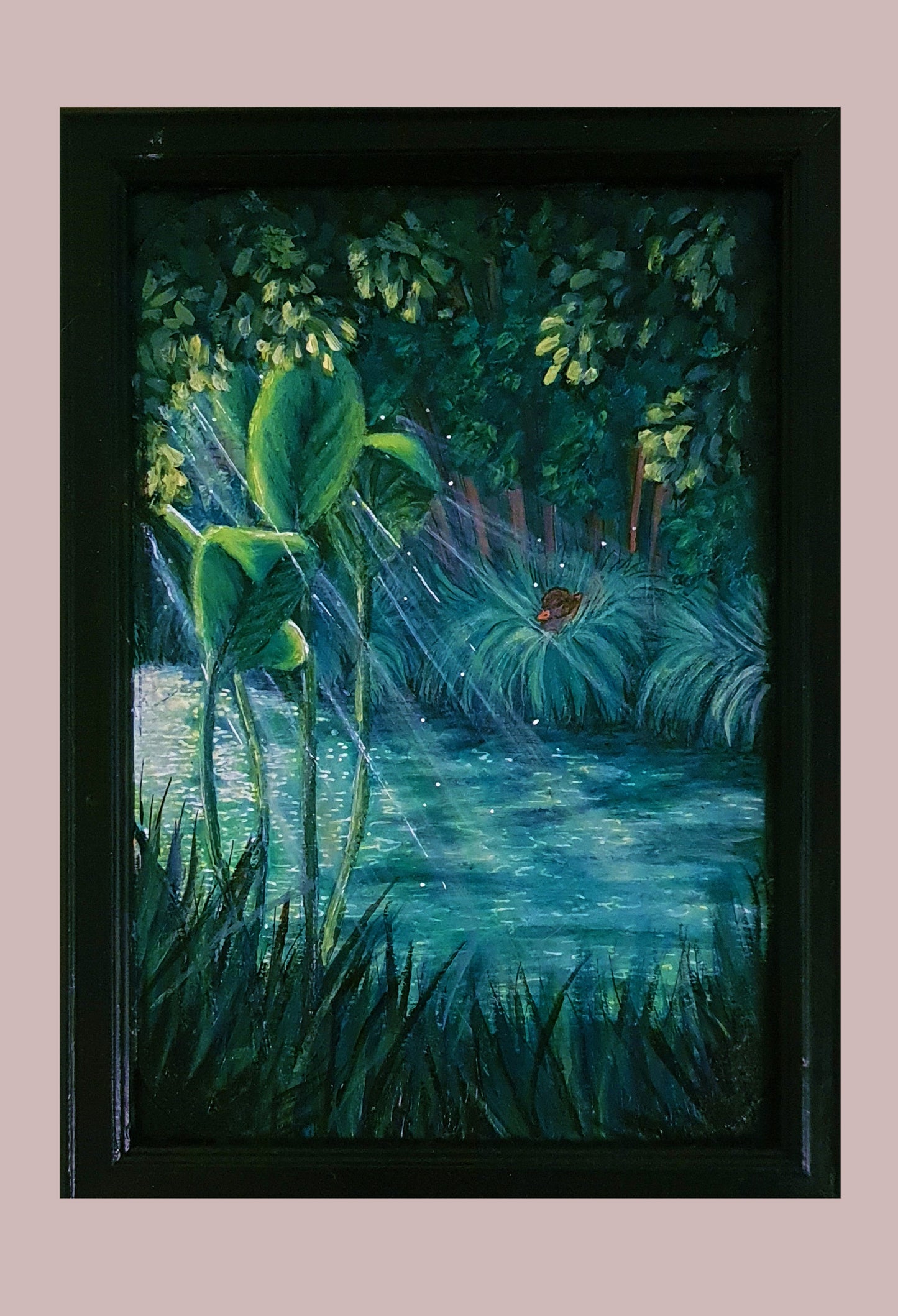 Vue sur l'étang